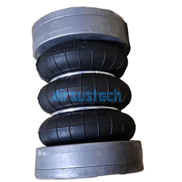 TS16949 Triple Convoluted Air Spring W01-R58-4081 Firestone Boot Dunlop 2 3/4''