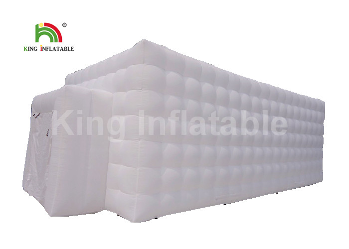 Square Outdoor Rental Inflatable Event Tent / 210D Oxford Fabric Outside Party Tents