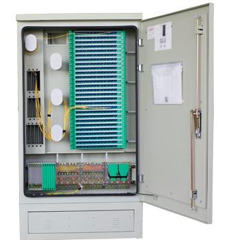 Buy cheap 576 Core Steel Single Door Outdoor Fiber Distribution Hub Fiber Distribution Cabinet from wholesalers