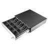 Buy cheap Ivory Black ECR Heavy Duty Cash Box Metal Money Box 5 Bill 8 Coin 460E from wholesalers