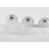 Buy cheap Custom Frosted White Airless Cosmetic Eye Cream Pump Jar Packaging 15g 30g 50g from wholesalers