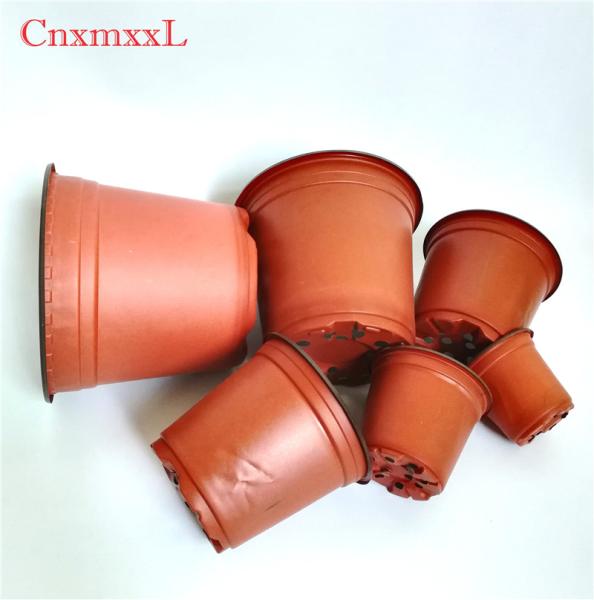 Buy cheap 75pcs Flexible Sturdy Plastic Flower Pots HDPE Waterproof 6 Inch Plastic Pots from wholesalers