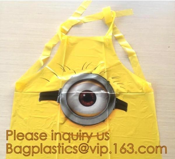 Buy cheap Recyclable Material Heat Seal Beedo Printed Plastic Party Apron Bag,eco-friendly cooking apron adult waterproof oilproof from wholesalers