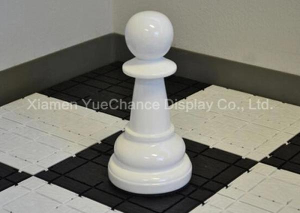 Buy cheap Modern Style Oversize Fiberglass Unique Chess Sets High Polish Pawn Piece from wholesalers