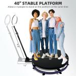 Portable Camera Selfie Rental Props Automatic Video Photobooth Degree 360 Photo