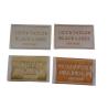 Buy cheap 50D Polyester Yarns Clothing Woven Labels custom color size For Clothes / Gifts from wholesalers