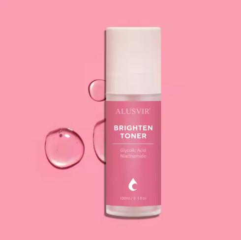 Private Label Korean Skincare Vitamin C Glycolic Acid Face Toner Skin Care