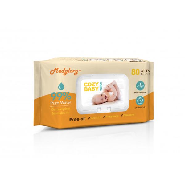 Buy cheap Alcohol Free Baby Wet Wipes Clinically Proven Mild Hypoallergenic Dermatologist Tested from wholesalers