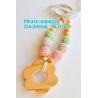 Buy cheap Baby sling necklace, baby bracelet, crochet bracelet, teething bracelet, crochet long funky beaded necklace from wholesalers