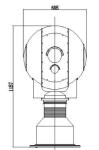 PTZ Electro Optical Infrared Tracking System Border / Coastal Surveillance