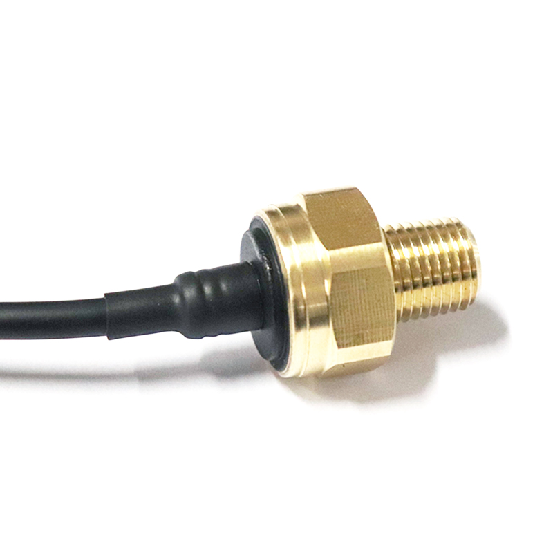 Brass Electronic Water Pressure Sensor , 10 Bar 20 bar 1 4 Npt Pressure Sensor