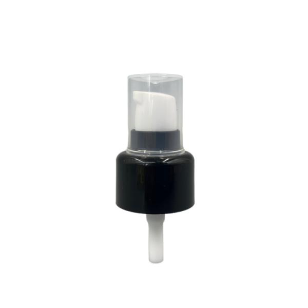 Buy cheap Cream 24 410 Pump Dispenser Ribbed Closure metallized 0.2ML/T With Half Cap from wholesalers