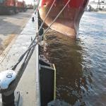 Arch V 3500mm Dock Rubber Fender Molded Rubber Bumpers Boat Floating
