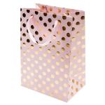 Silk Ribbon Printed Paper Carrier Bags 110*50*190mm Plain Gift Bags ODM