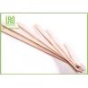 Buy cheap Natural Color Long Ice Cream Wooden Sticks With 114mm Length Flat Edge from wholesalers