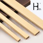 Smoothing Surface Fadeless Brass Flat Bars For Building Construction