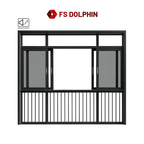 Buy cheap Powder Coating Aluminium Frame Sliding Window Anodizing For School Construction from wholesalers