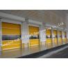 Buy cheap Electrical High Speed Steel Roller Shutter Door PVC Surface For Logistics Center from wholesalers