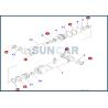 Buy cheap 233-63-86300 2336386300 Front Blade Lift Cylinder Seal Kit For GD405A KOMATSU from wholesalers