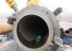 High Efficiency Bevel Cutting Machine For Pipes , Cold Cutting Pipe Equipment