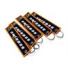 Buy cheap Double Side Embroidery Fabric Keychain Customized Logo And Word from wholesalers