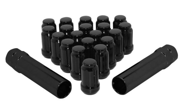 Buy cheap Acorn Locking Wheel Nuts Black , 1 / 2 Inch Ford Vehicle Parts High Precision from wholesalers