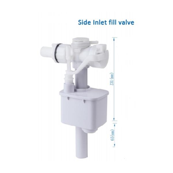 Buy cheap White Plastic Water Tank Adjustable Plastic Toilet Flush Fill Valve For Toilet Cistern from wholesalers