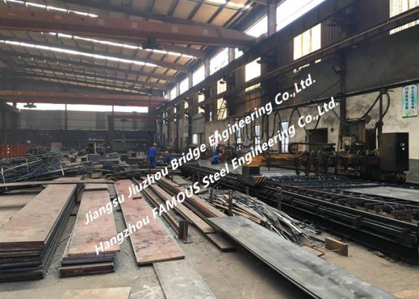 Buy cheap General Structural Steel Construction Process Cutting Splicing Welding Polishing Shot Blasting Coating Treatment from wholesalers