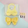 Buy cheap Bow Knot Bpa Free Siliconee Baby Bib Waterproof Food Grade Adjust Size from wholesalers