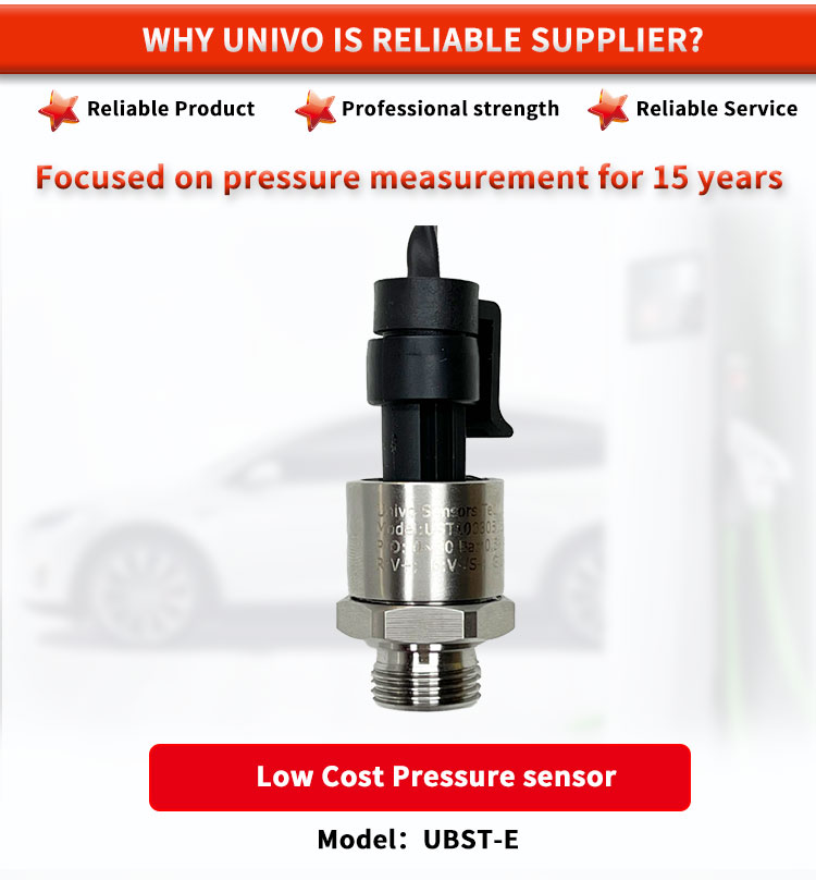 Pressure Sensor UNIVO UBST-EY Hirschmann Din34650 24V 5VDC for Water Level Detection