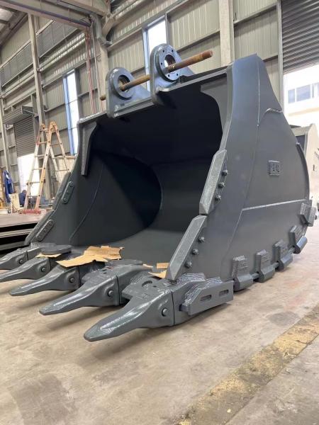Buy cheap Reinforced Heavy Duty Excavator Rock Bucket 25T High Strength Board For Minning from wholesalers