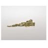 Buy cheap Decorative Coffin Accessories Lid Corner Gold Color Surface Fast Delivery from wholesalers