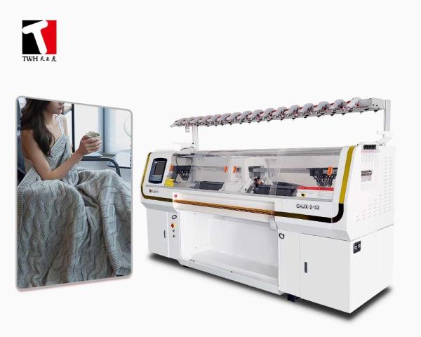Buy cheap Professional 12 Gauge Knitting Machine 100 Inch Automatic For Flat Jacquard Fabric from wholesalers