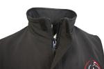 413 GSM Polyester Fleece-Lined Winter Jacket Women Thermal Black Jacket Polar