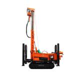 Buy cheap Diesel Power 260m Water Well Rock Pneumatic Drilling Rig from wholesalers