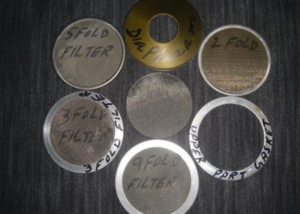 Buy cheap Polished Wire 304 Stainless Steel Mesh Filter Discs 250mm Diameter Wear Proof from wholesalers