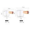 Buy cheap Home Cooking Delicate Wooden Handle Glass Measuring Spoon from wholesalers