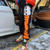 Buy cheap Custom Flared Puff Printing Stacked Sweat Suits Slim Fit Puff Print Men Tracksuit Sweatsuit from wholesalers