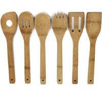 Buy cheap Stylish Design Bamboo Cooking Utensil Set No Plastic No Petrochemicals No product