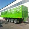 Buy cheap 3/4 Axle 60/80 Ton 12R20 Tire Livestock Cargo Fence Semi-Trailer Animal Transport Trailer from wholesalers