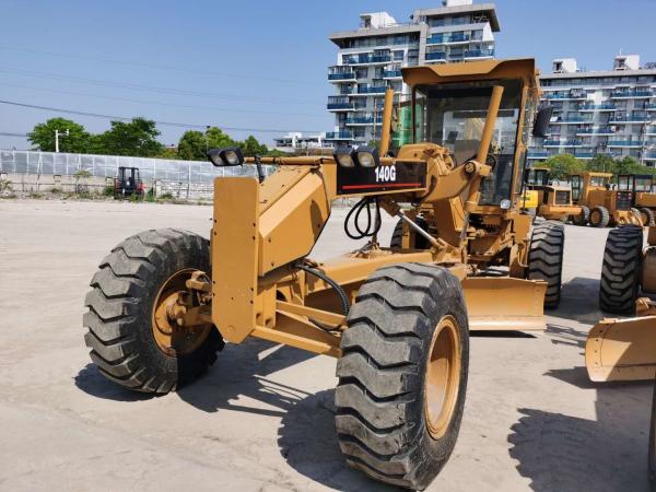 Buy cheap 138kW Used Road Grader CAT 140G With Ripper And Blade Heavy Construction Machine from wholesalers