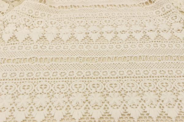 Buy cheap HD Stitches Allover Lace Fabric Embroidery Botanical For Multiapplication from wholesalers