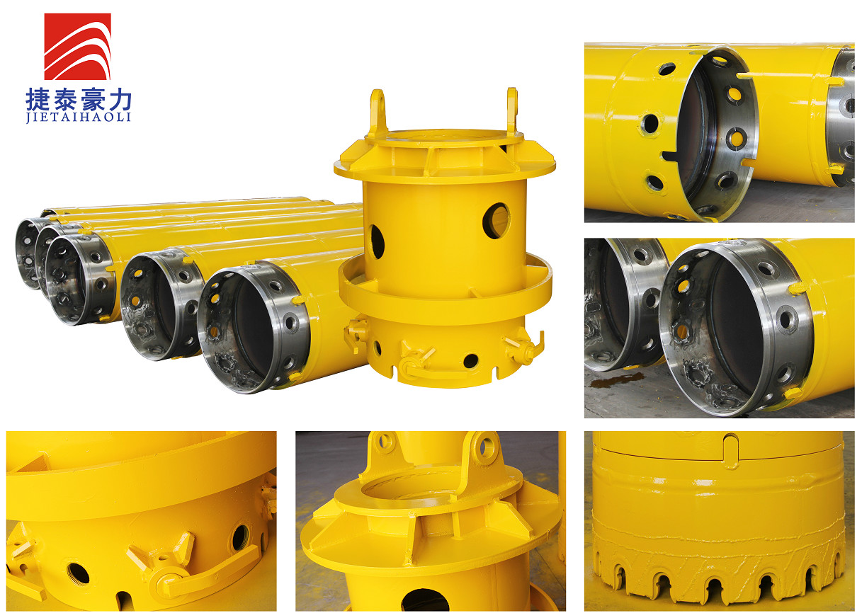 JTHL Casing Shoe In Drilling Adapter Driver For Piling Rig Construction Machine