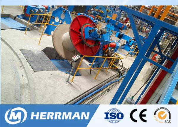 Buy cheap Steel Wire Armouring Drum Twister Machine For Milliken Conductor Low Noise from wholesalers