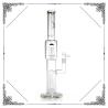 Buy cheap Toro 18 Inch Tall Glass Smoking Pipes With Double Showerhead Perc Bongs Wholesales from wholesalers