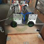 Pneumatic Double Head Manual Filling Mineral Water Bottling Machine