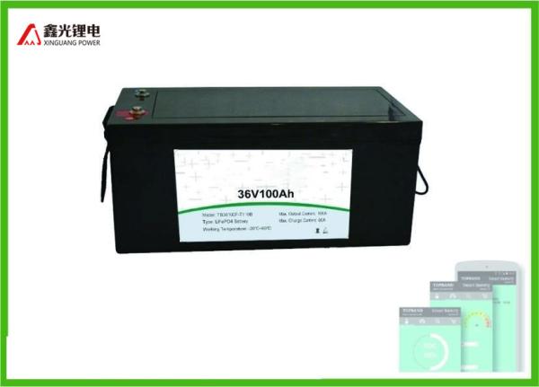 Buy cheap 36 Volt 100Ah Lithium Ion Rechargeable Marine Battery from wholesalers