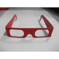 Buy cheap Spectrum Separated Paper 3D Glasses Disposable For 3D Picture , 143x37mm Size product