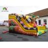 Buy cheap Commercial PVC Tarpaulin Dinosaur Inflatable Dry Slide Digital Printing For Kids from wholesalers