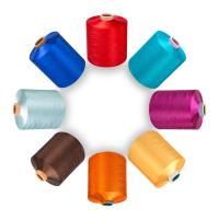 Buy cheap Dope Dyed DTY 100% Polyester Yarn High Uniformity For Carpet and Lable product
